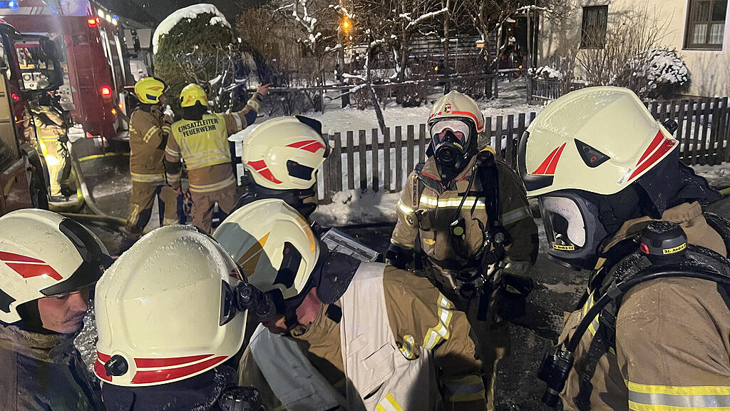 Großbrand im Ortszentrum von Tamsweg