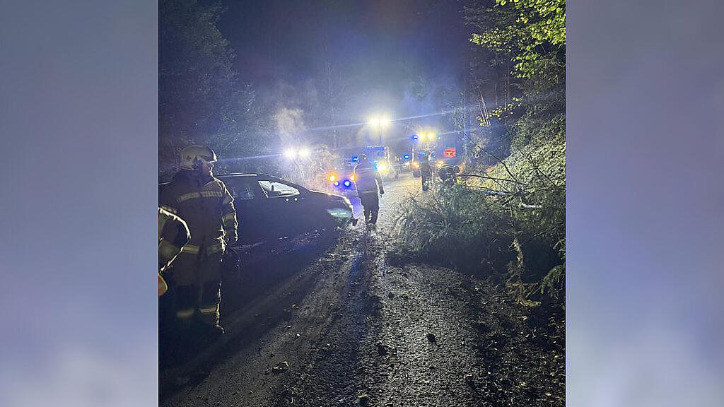Pkw prallt in Schwarzach gegen Baum: 16-Jährige auf der Rückbank verletzt