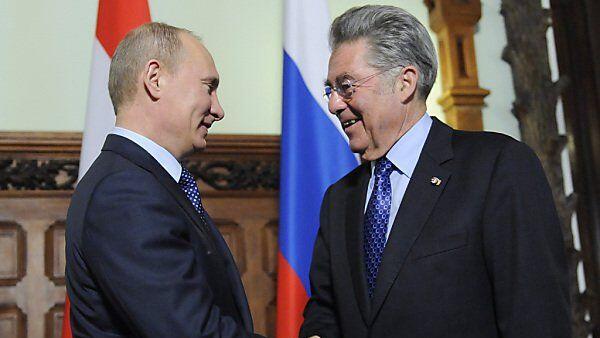 Präsident Fischer wird Putin empfangen