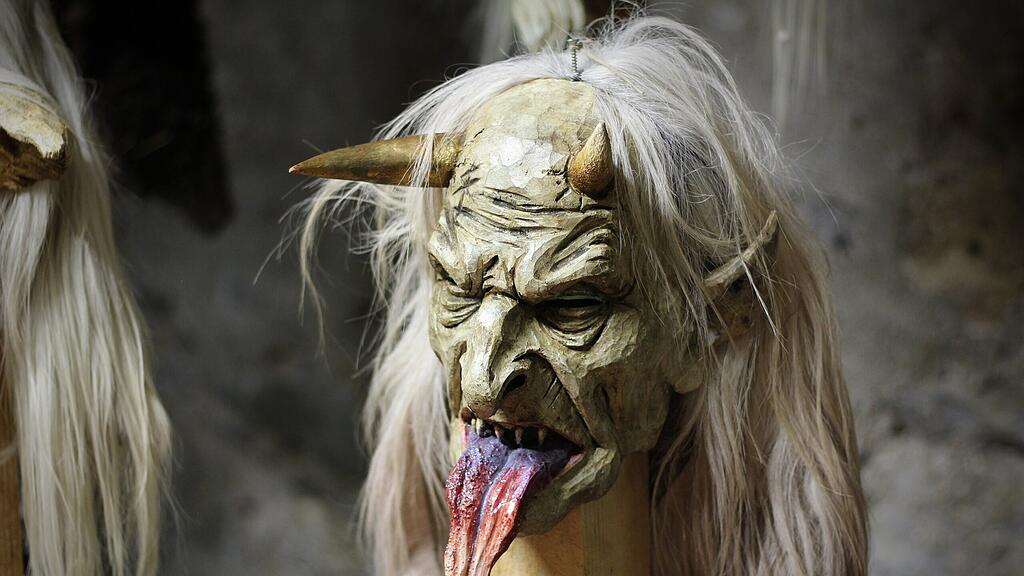 Krampus - Loavn- Ausstellung Brennhof