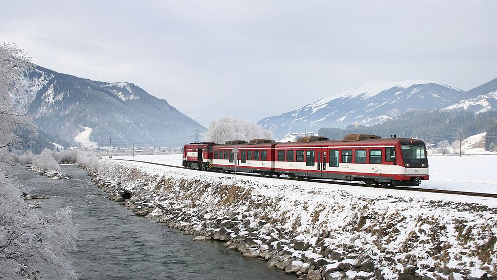 Die Lokalbahn ist im Pinzgau seit 120 Jahren unterwegs.