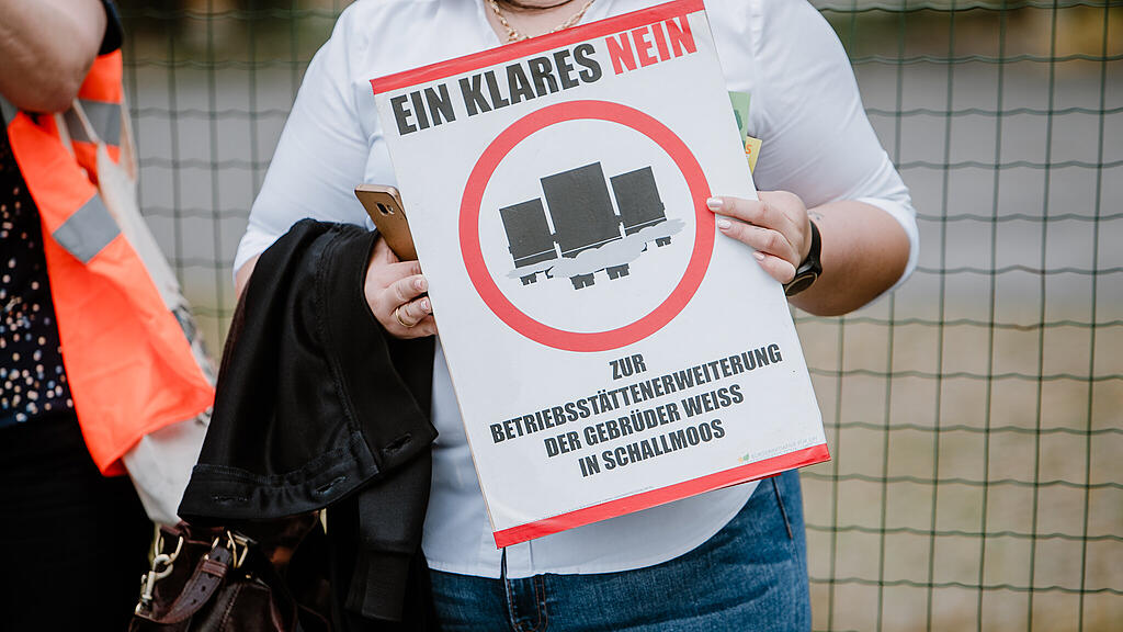 Demo - B\u00fcrgerinitiative f\u00fcr ein lebenswertes Schallmoos