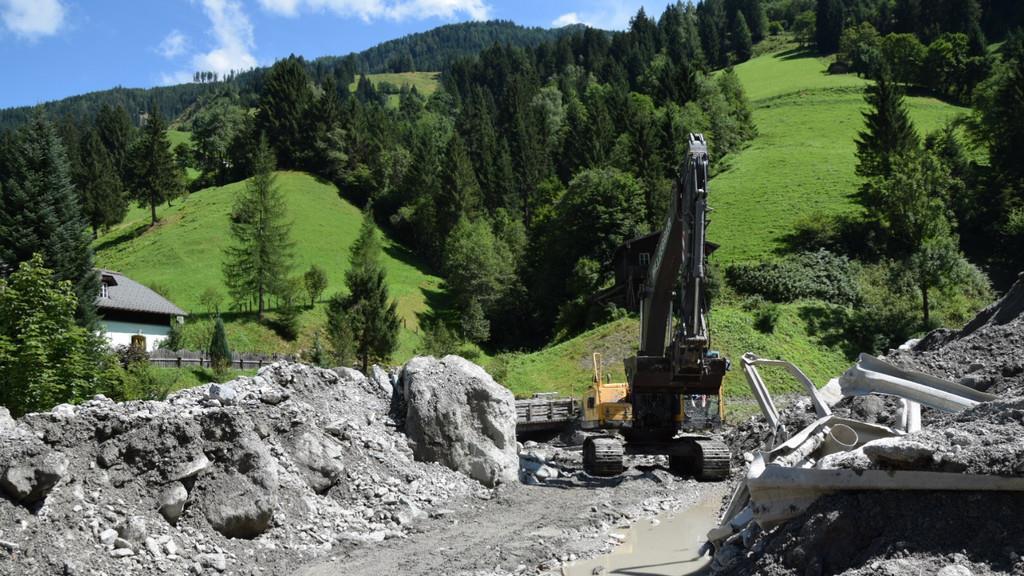 Haslauer zum Lokalaugenschein in Großarl