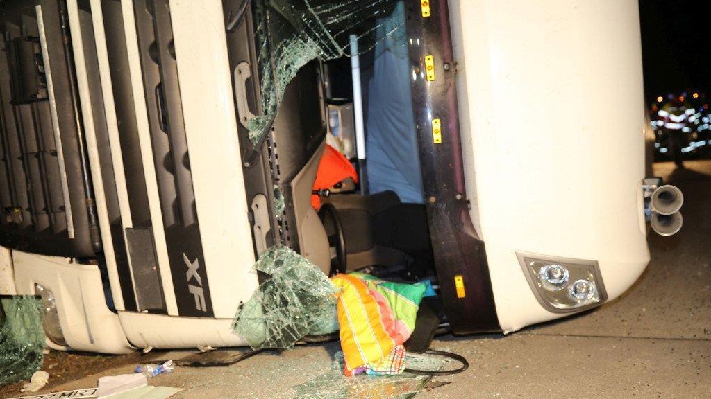 Lkw-Unfall auf  A1II