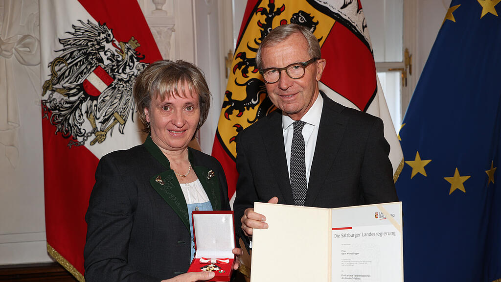 Ehrungen vom Land Salzburg