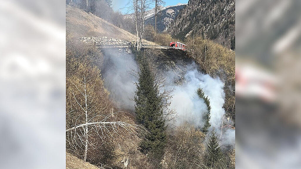 Flurbrand in Bad Hofgastein