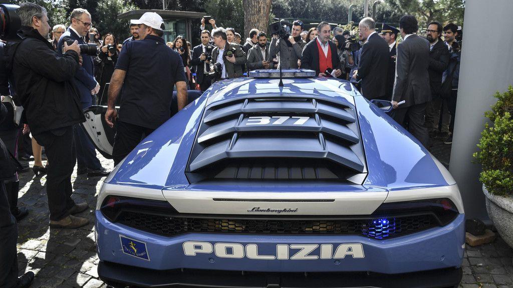Neue Lamborghini für die italienische Polizei