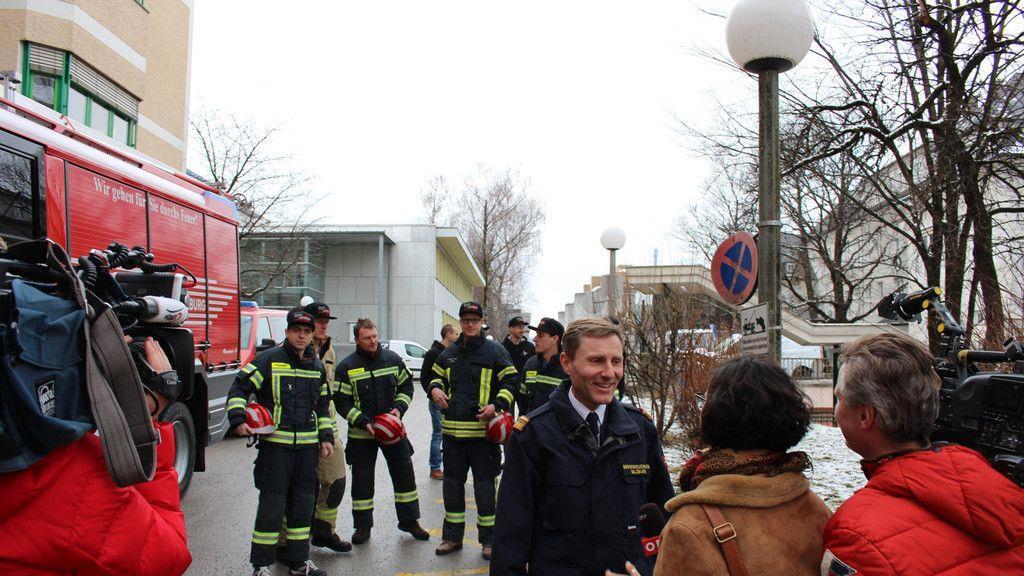 Scheckübergabe des Austrian Firefighter Run