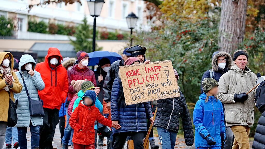 Corona-Demo Stadt Salzburg