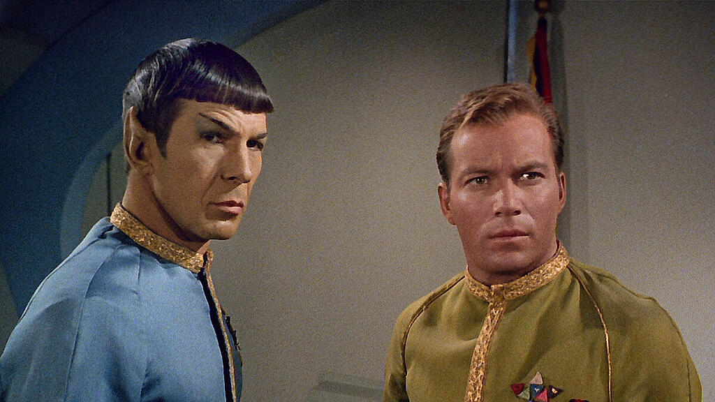 Legendäres Star-Treck-Duo Spock und Kirk