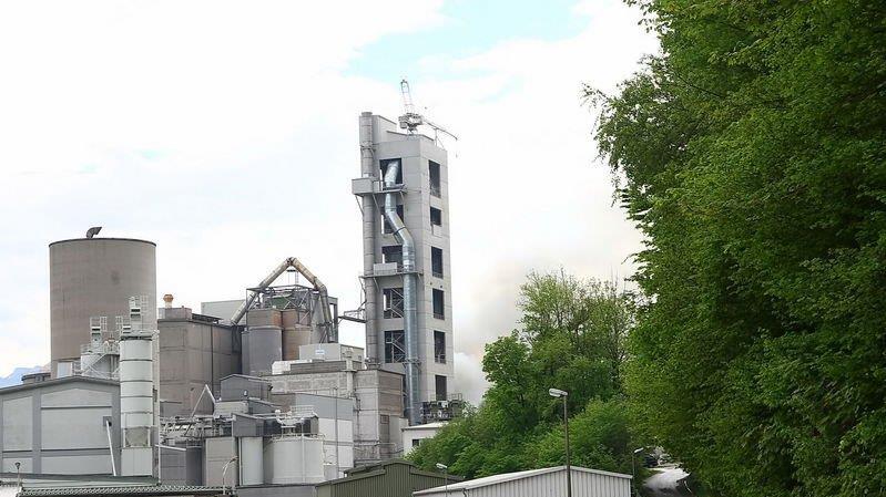 Brand bei Leube in Grödig
