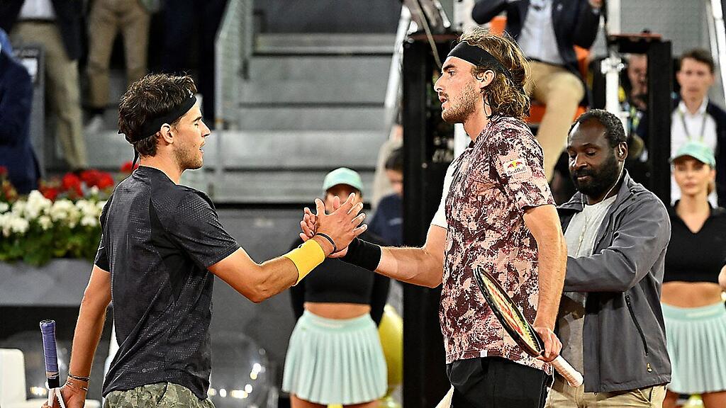Thiem spielte zuletzt im April in Madrid gegen den Griechen