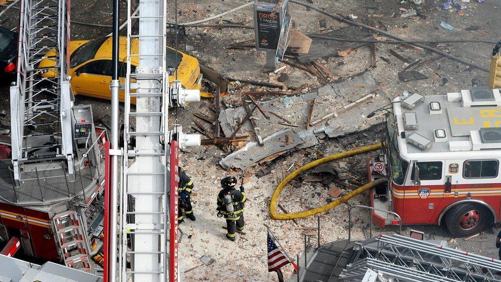 Explosion in New York: Zwei Gebäude eingestürzt