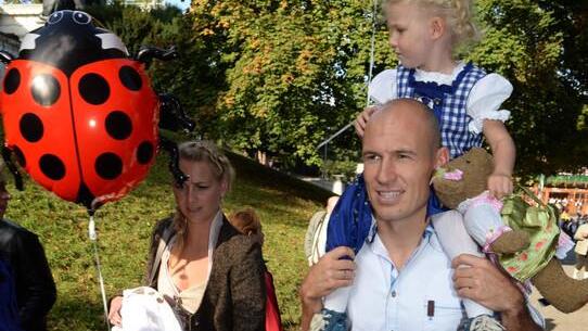 Bayern München auf dem Oktoberfest 2013: Wiesn