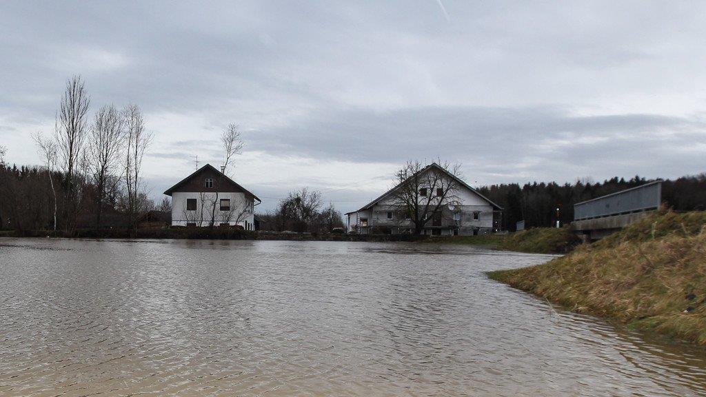 Überschwemmung im Innviertel