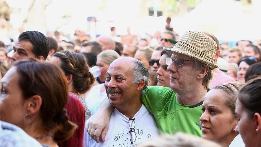 Xavier Naidoo live auf dem Residenzplatz