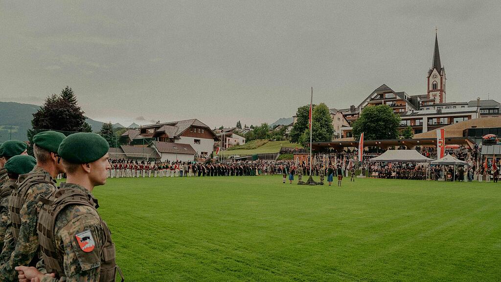 Bundesheer Angelobung in Mariapfarr