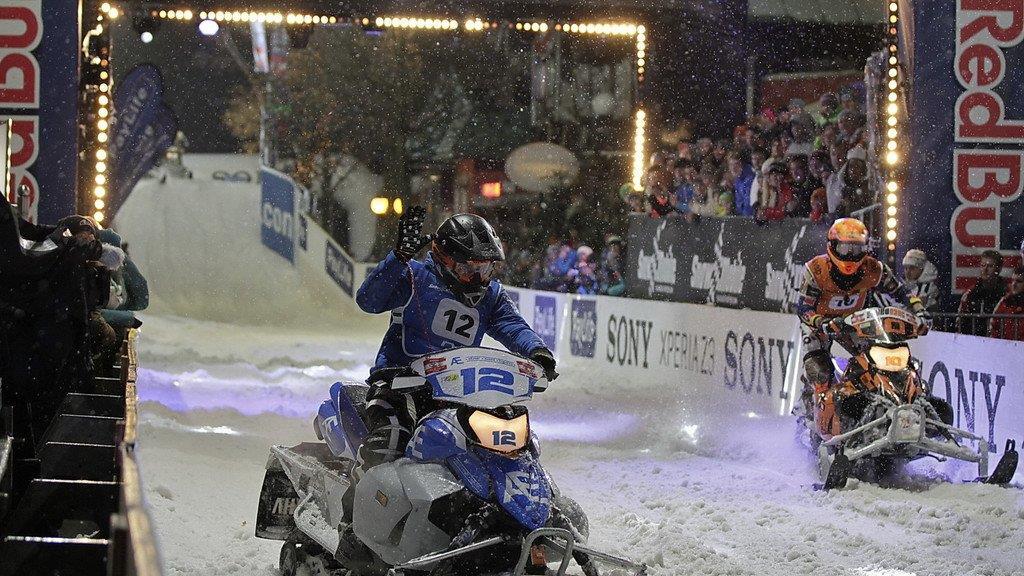 Das Finale bei Snow Mobile