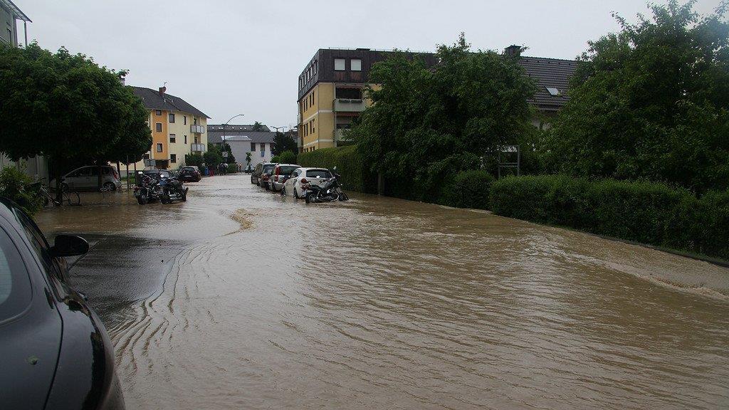 Hochwasseralarm im Lkr. Berchtesgadener Land