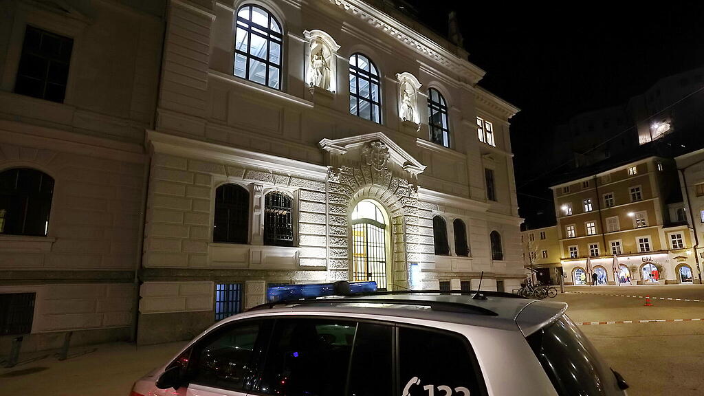 Polizeieinsatz Jusitzgebäude