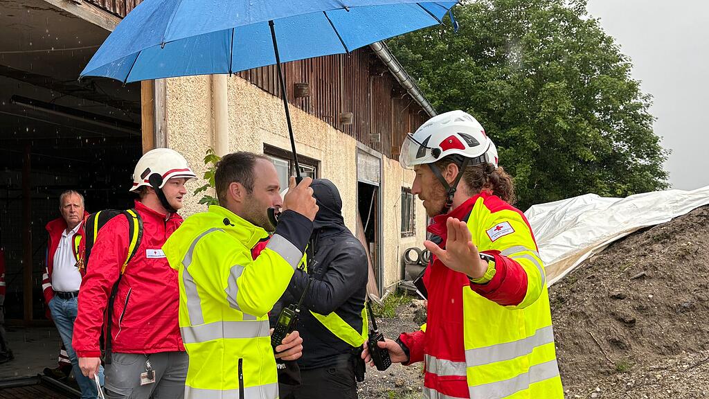 ​Katastrophen- und Großschadensübung Rotes Kreuz