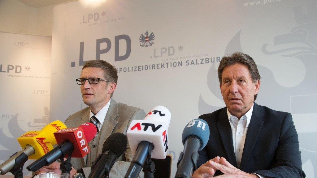 Wettskandal: Bilder der Pressekonferenz