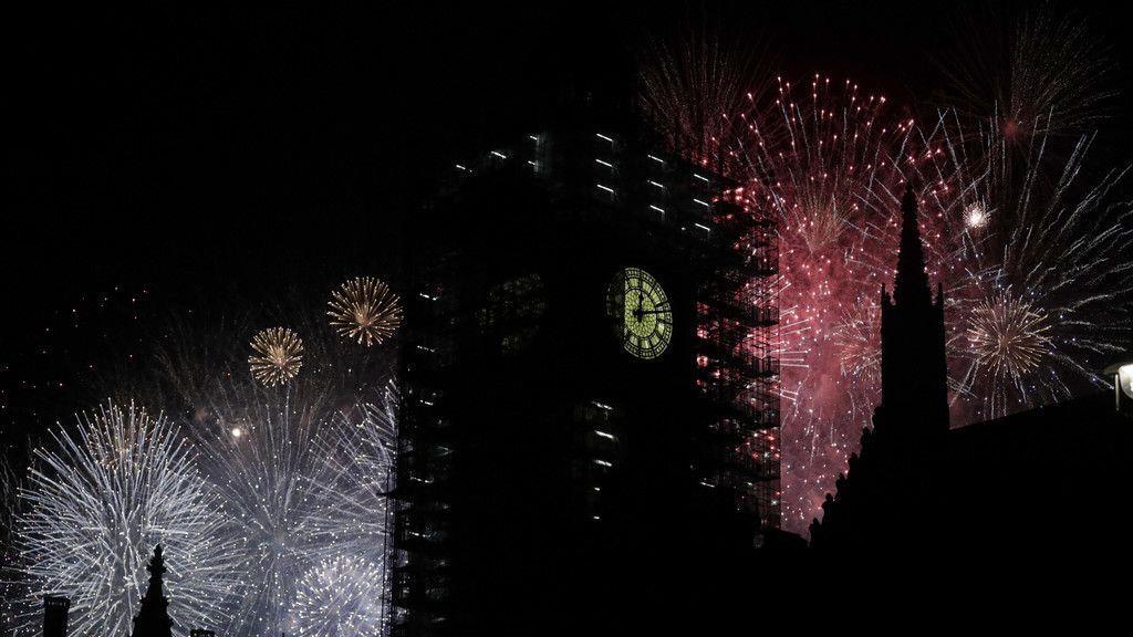 Silvester 2017 in London