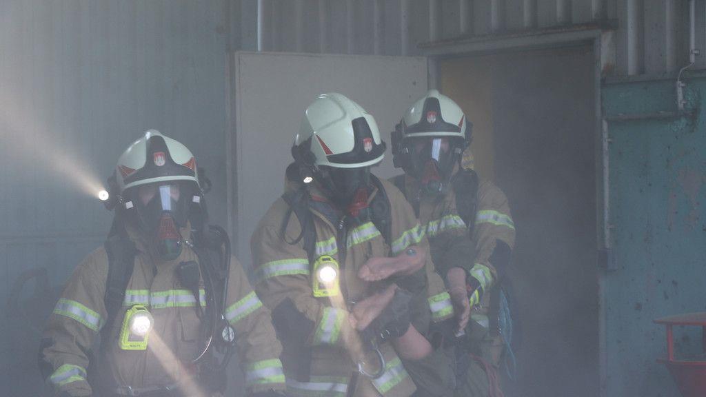 Freiwillige Feuerwehr übt für Ernstfall