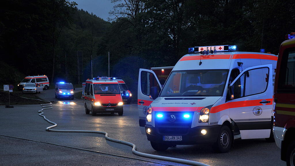 Bad Reichenhall, Brand, Gaststätte