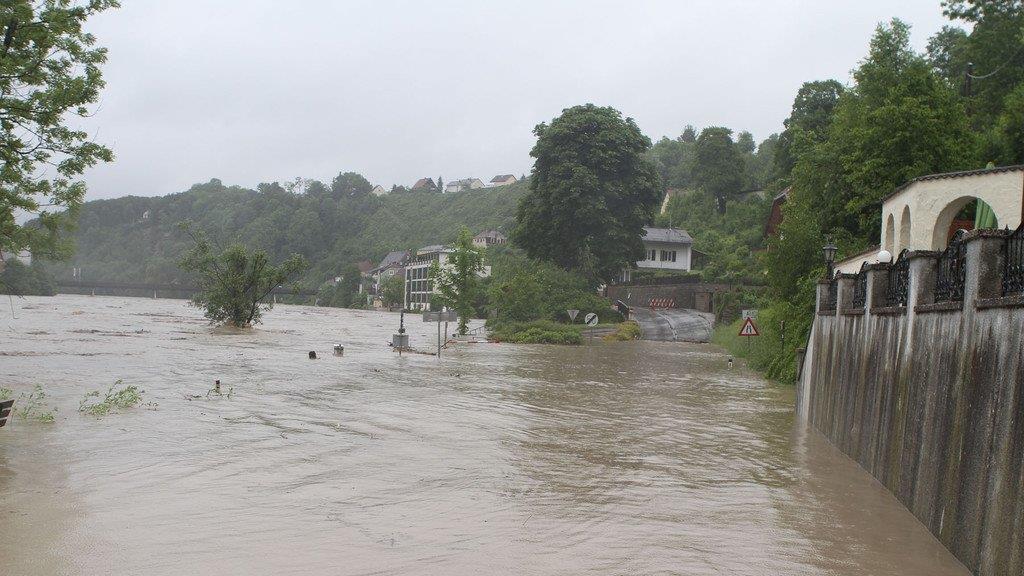 Hochwasser Hochburg-Ach (OÖ)