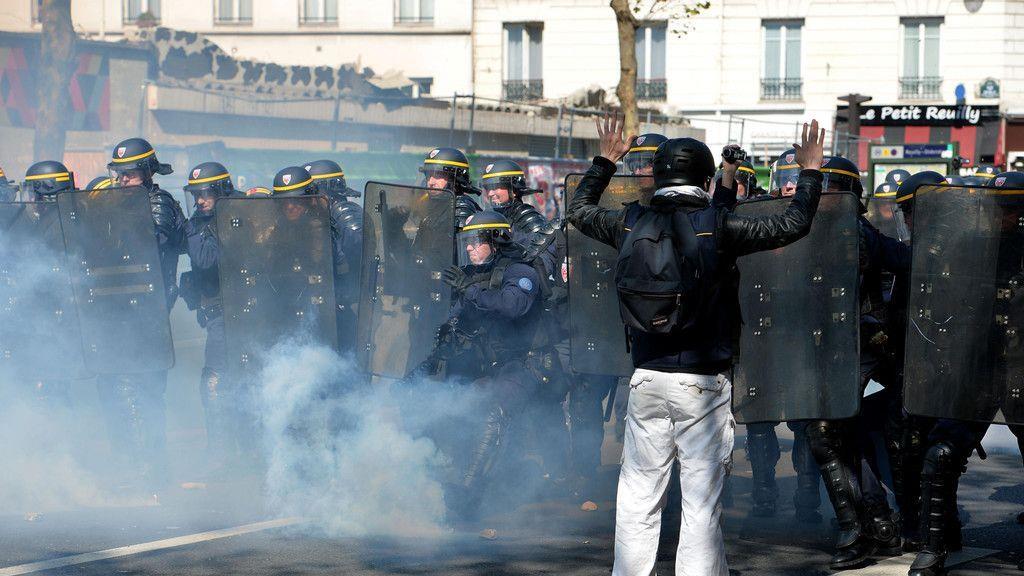 Ausschreitungen in Paris
