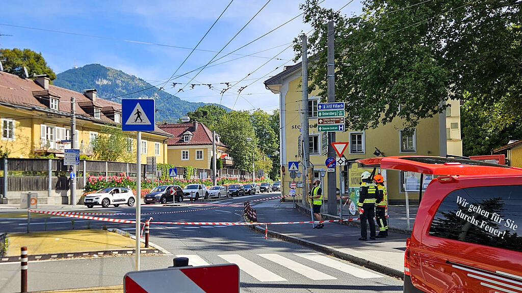 Obus-Oberleitung gerissen: Stau rund um Aignerstraße