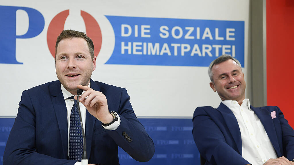 Michael Schnedlitz, Norbert Hofer, FPÖ