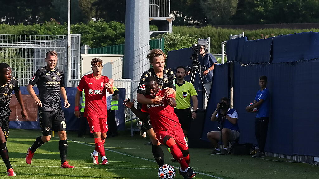 Mainz 05 gegen Liverpool Testspiel in Grödig