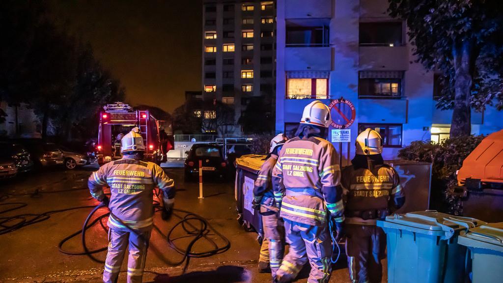 Küchenbrand in Lehen