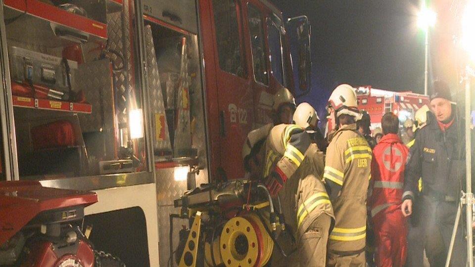 Pkw stürzt in Saalach