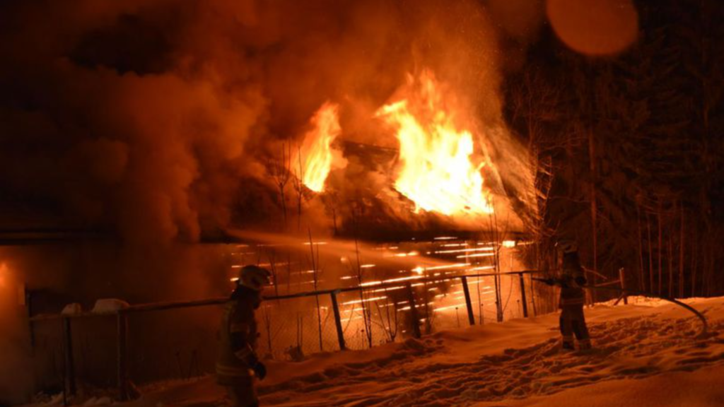 Brand Abtenau