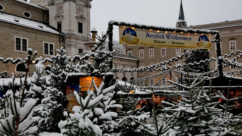 Schnee Christkindlmarkt
