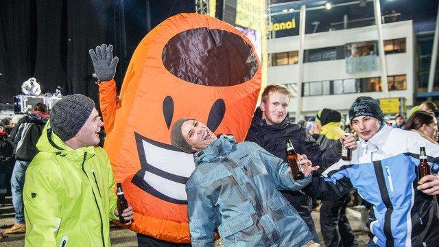 Party beim Snow Break