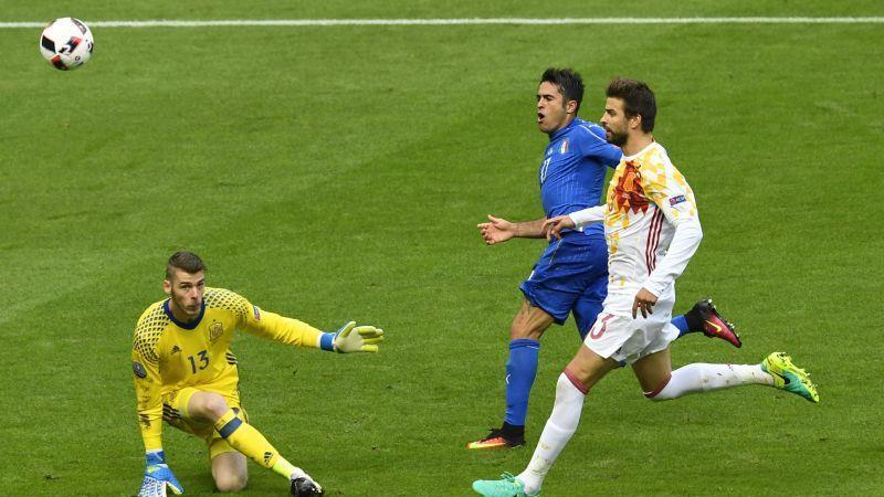 EM 2016: Italien vs. Frankreich