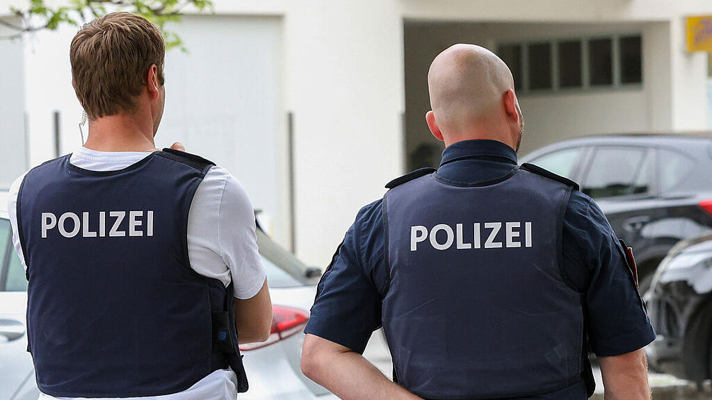 Die Polizei am Tatort in Maria Alm