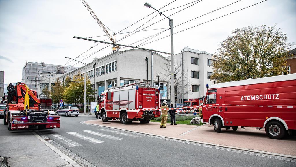 Chemikalienaustritt im LKH Salzburg