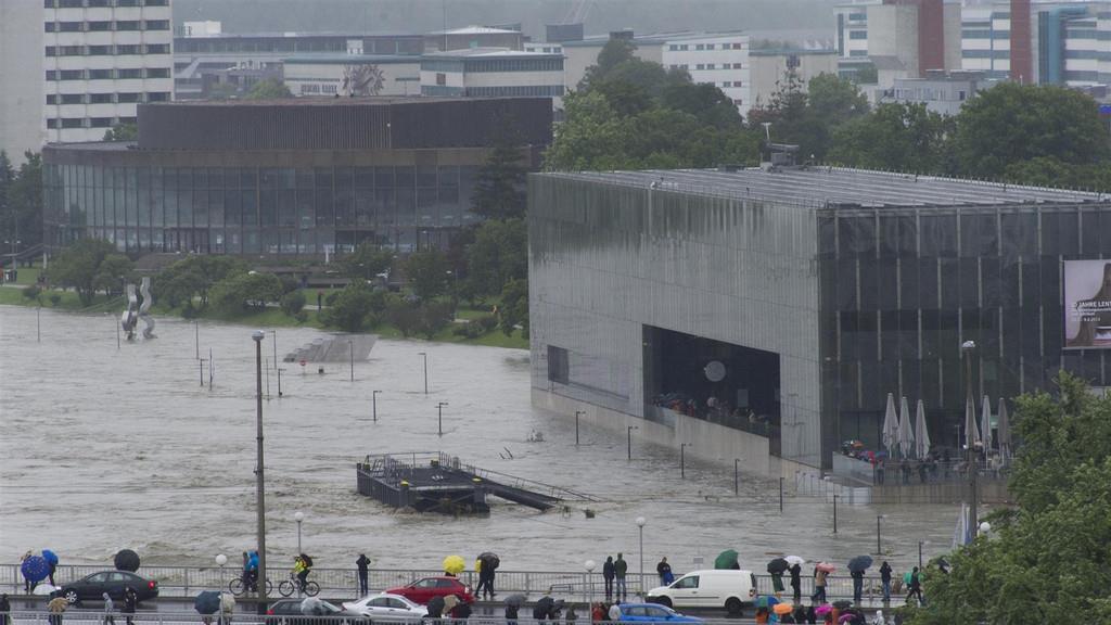 Hochwasser in Linz