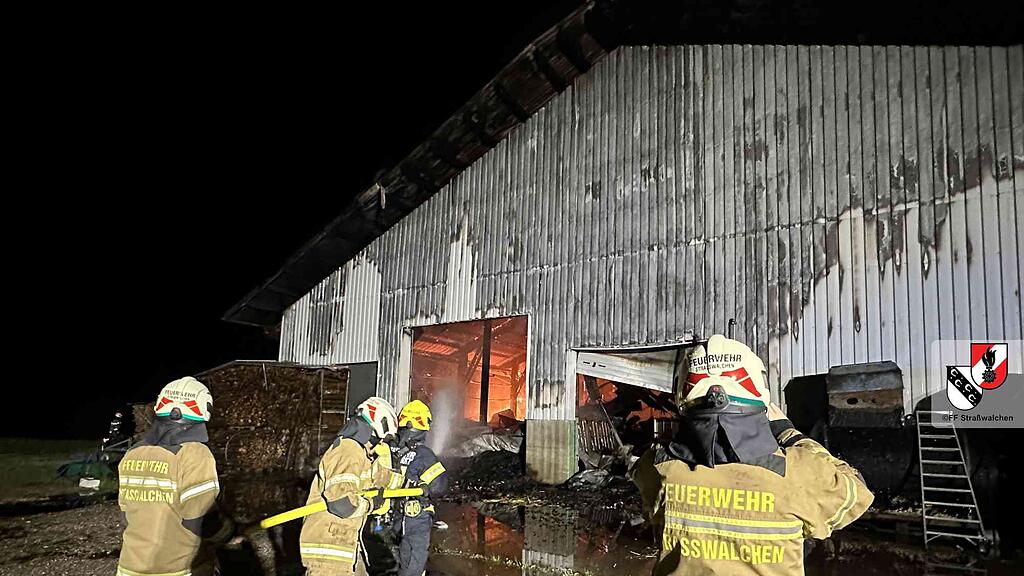 Großbrand in Pöndorf