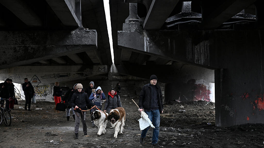 Ukraine-Krieg, Tag 12: Bilder aus Irpin
