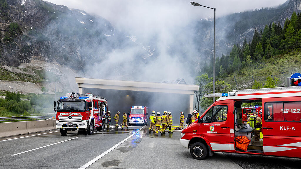Autobrand Tauerntunnel II
