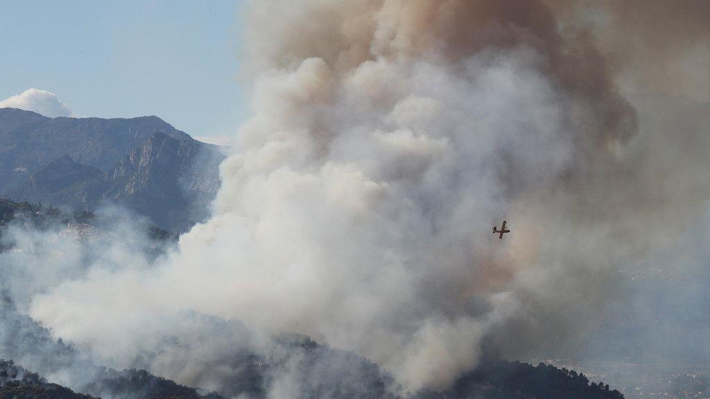 Feuer in Südfrankreich
