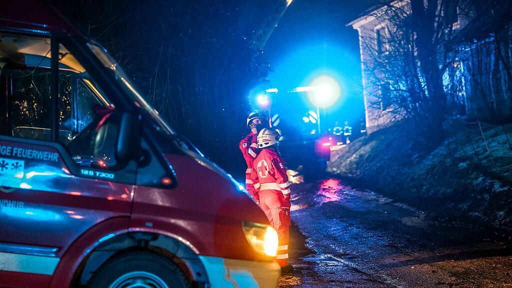 Großbrand in Burgkirchen