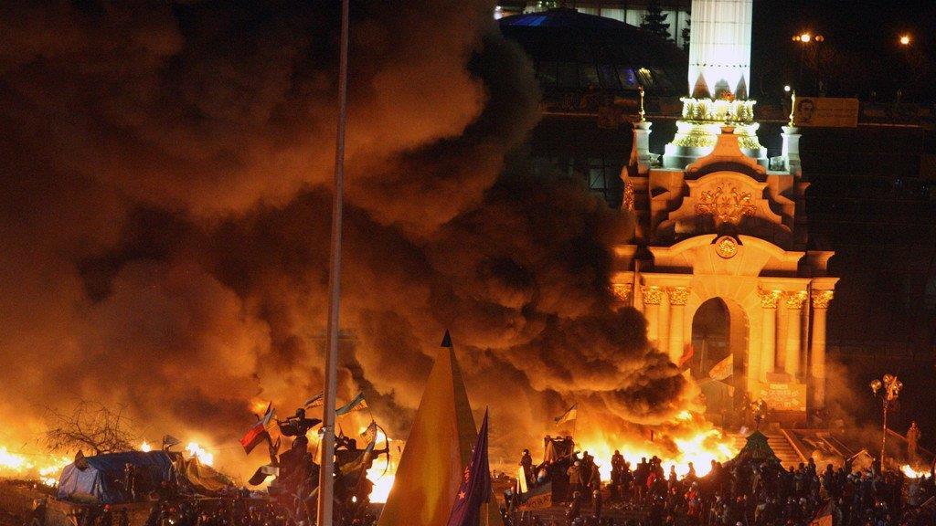 Kiew brennt: Ausschreitungen fordern Todesopfer