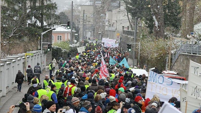Großdemo der Beamten